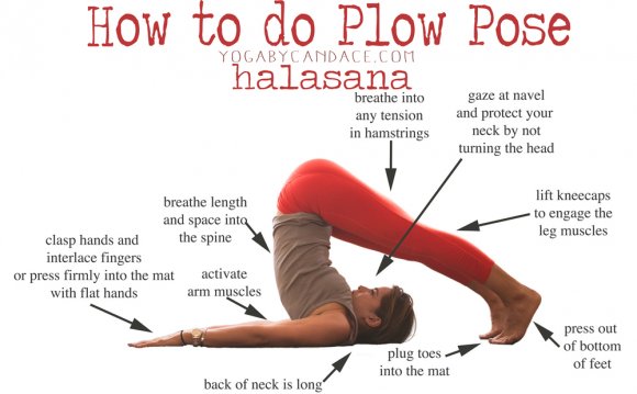 How To Do Yoga Poses Plow Pose