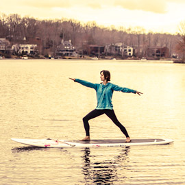 Stand up paddle practice nights