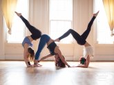 3 person Yoga poses Virginia