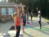 Beginning Yoga poses Virginia