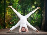 Two people Yoga poses Virginia