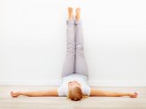 Wall Yoga poses Virginia